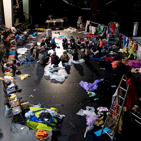 Workshop "Garden Party" der Choreografin Lee M&eacute;ir